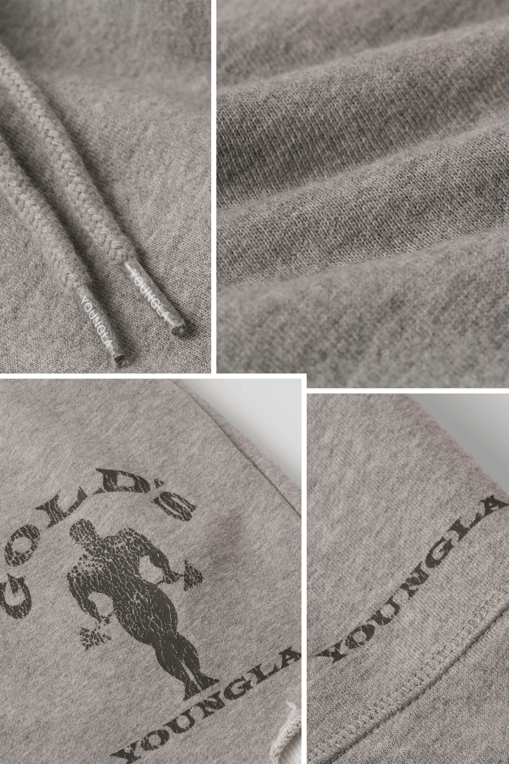 2054 - Gold's Iron Legacy Layered Joggers